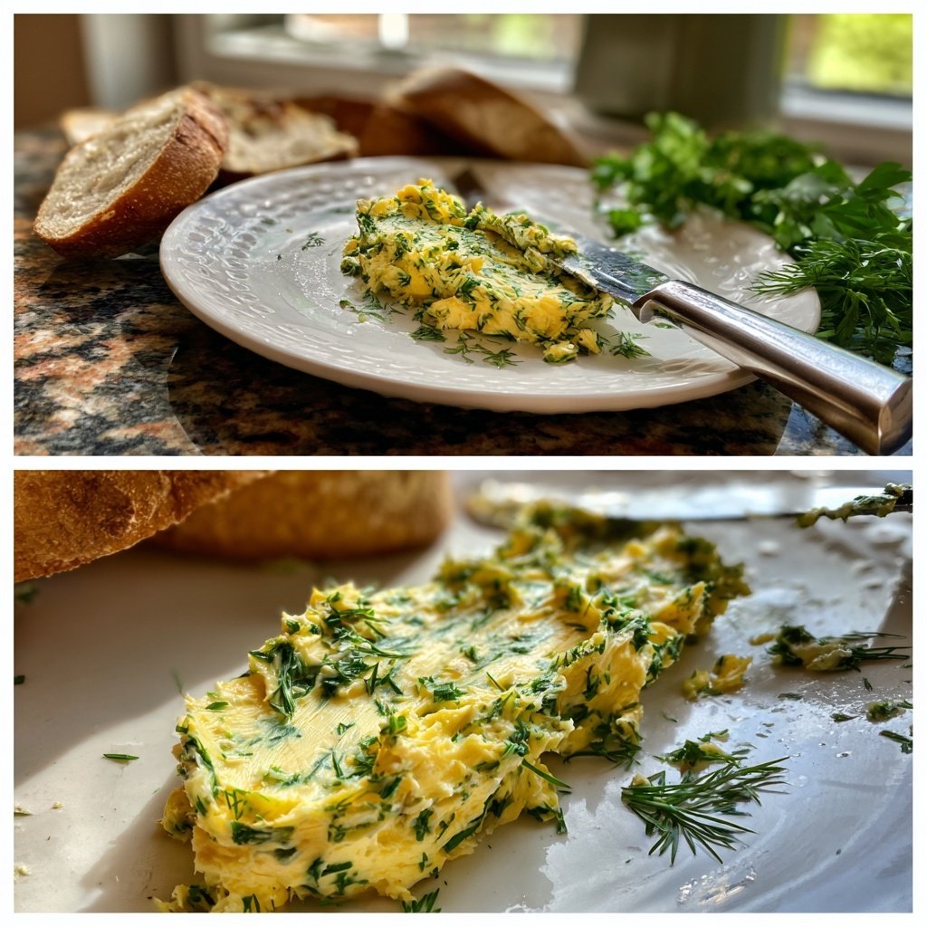 Kräuterbutter Für Fischfilet