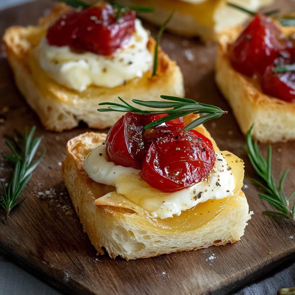 Blätterteig-Häppchen mit Camembert