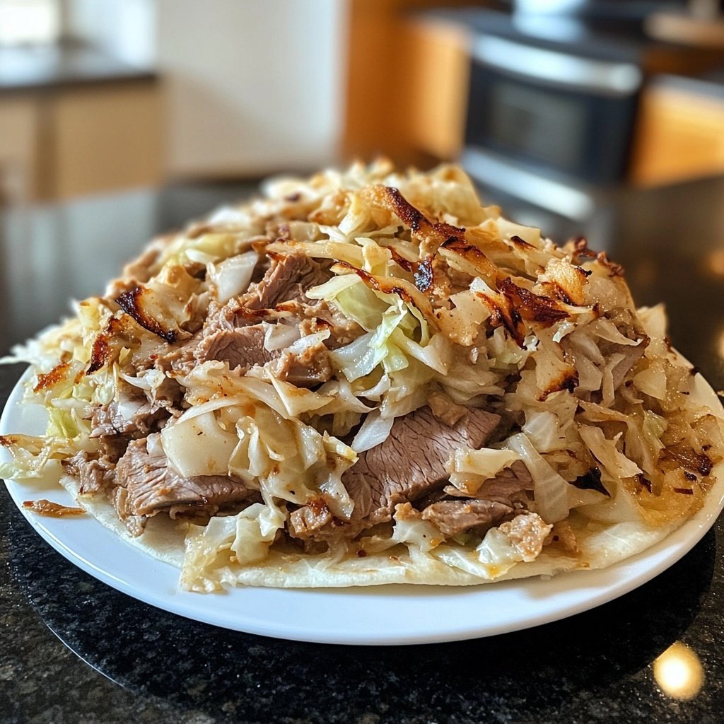 Döner mit Weißkohl