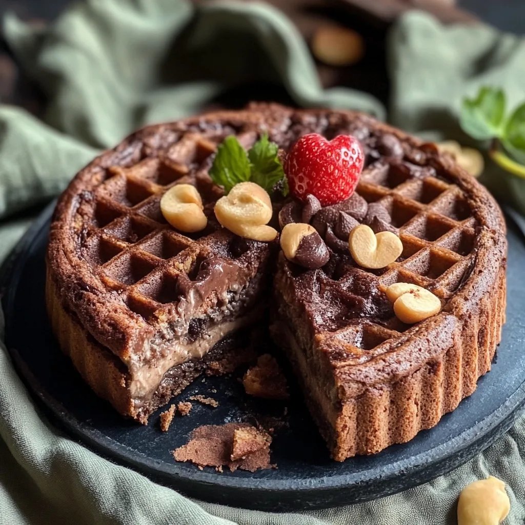 Zuckerfreie Schokowaffel mit Geheimzutat