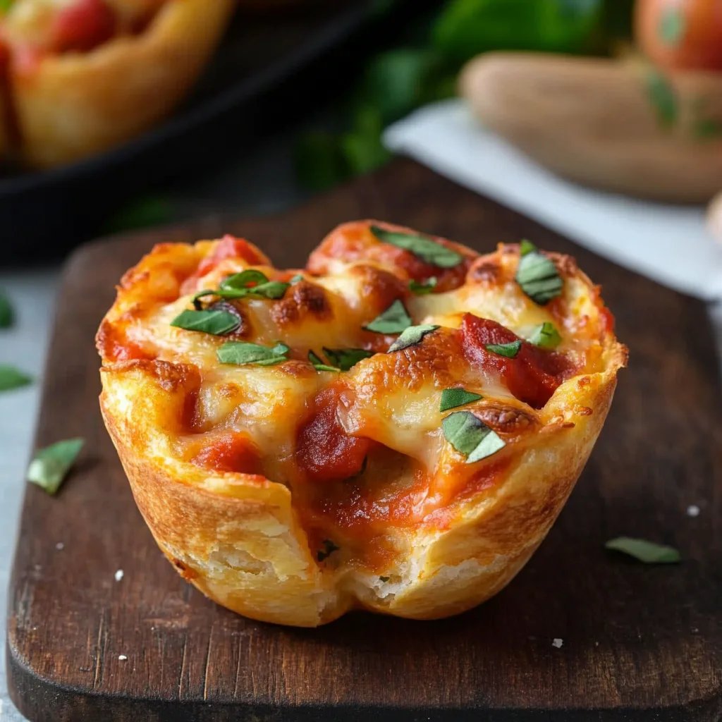 Geniale Pizza Muffins