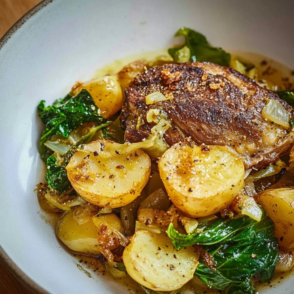 Würzige Kartoffel-Wirsing-Pfanne