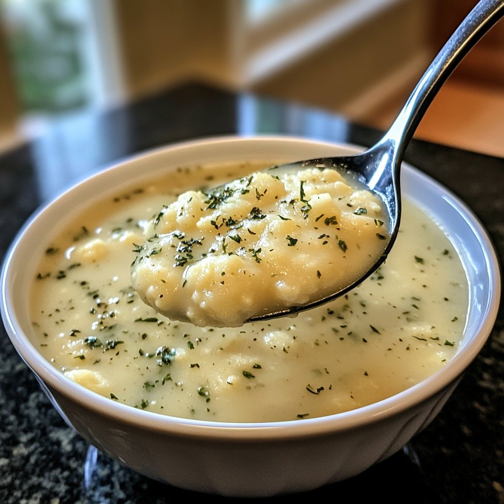 Blumenkohlsuppe vegetarisch