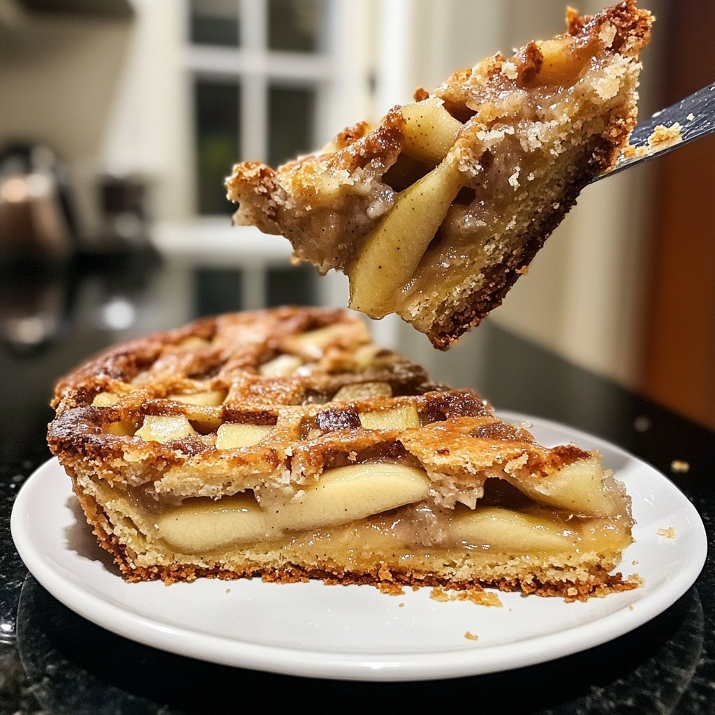 Weihnachtliche Birnentorte