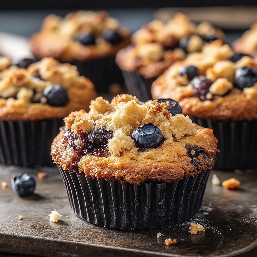 Blaubeer Zimt Streusel Muffins