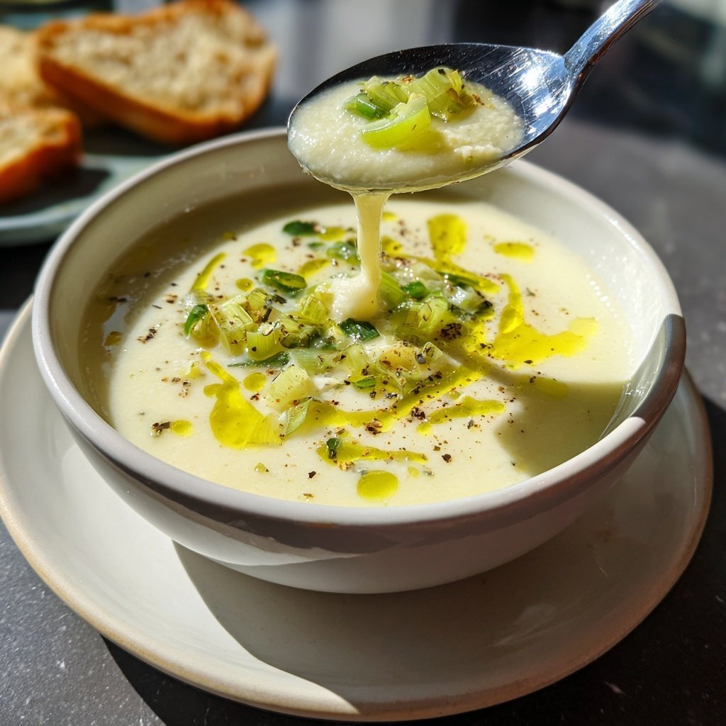 Blumenkohl Suppe Mit Lauch