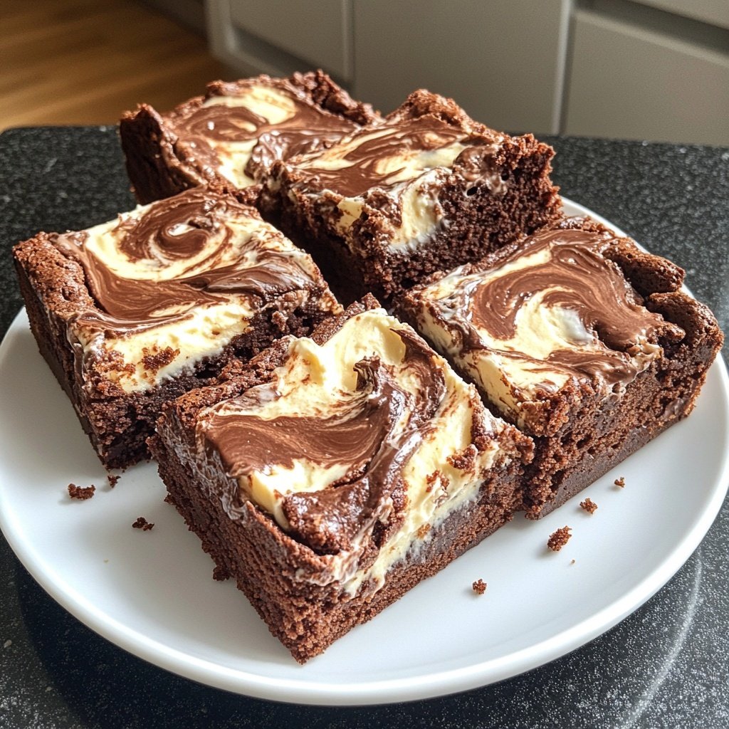 Frischkäse-Brownies