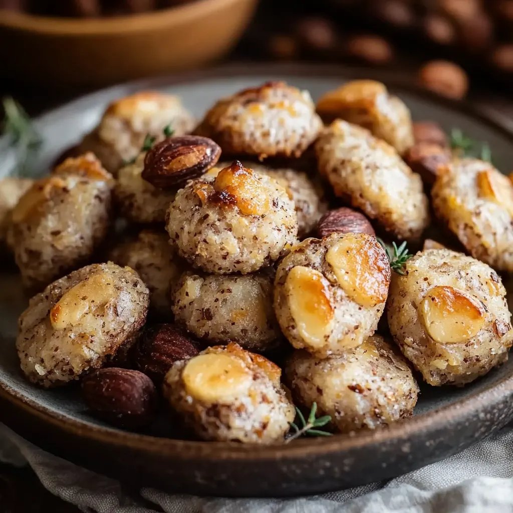 Weiche Haselnussmakronen