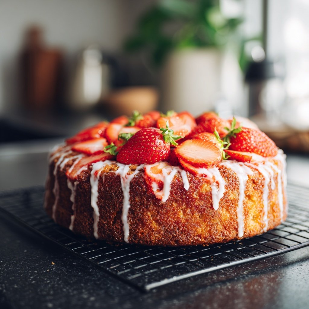 Erdbeer Blechkuchen Ohne Butter