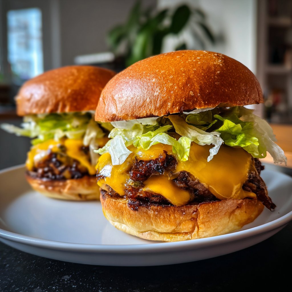 Mini-Burger für zwei