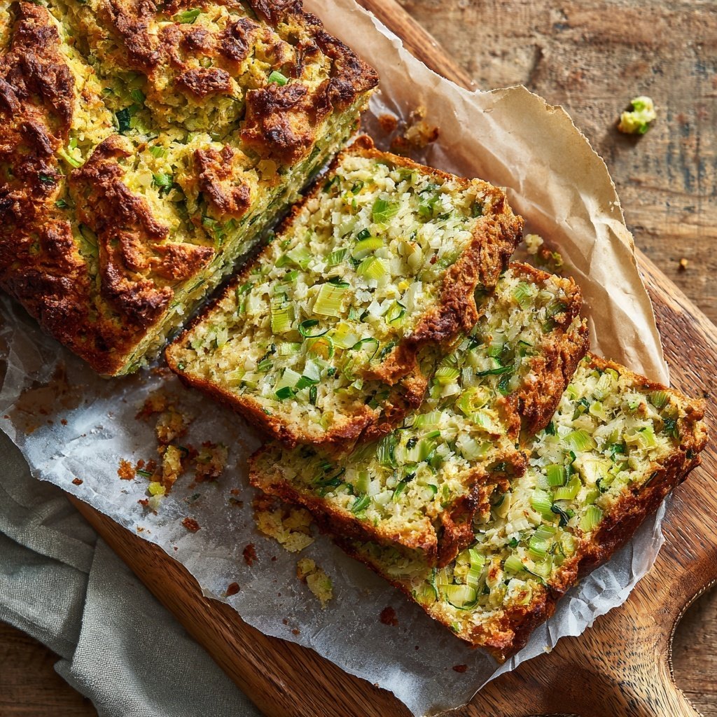 Zupfbrot Mit Lauchzwiebeln