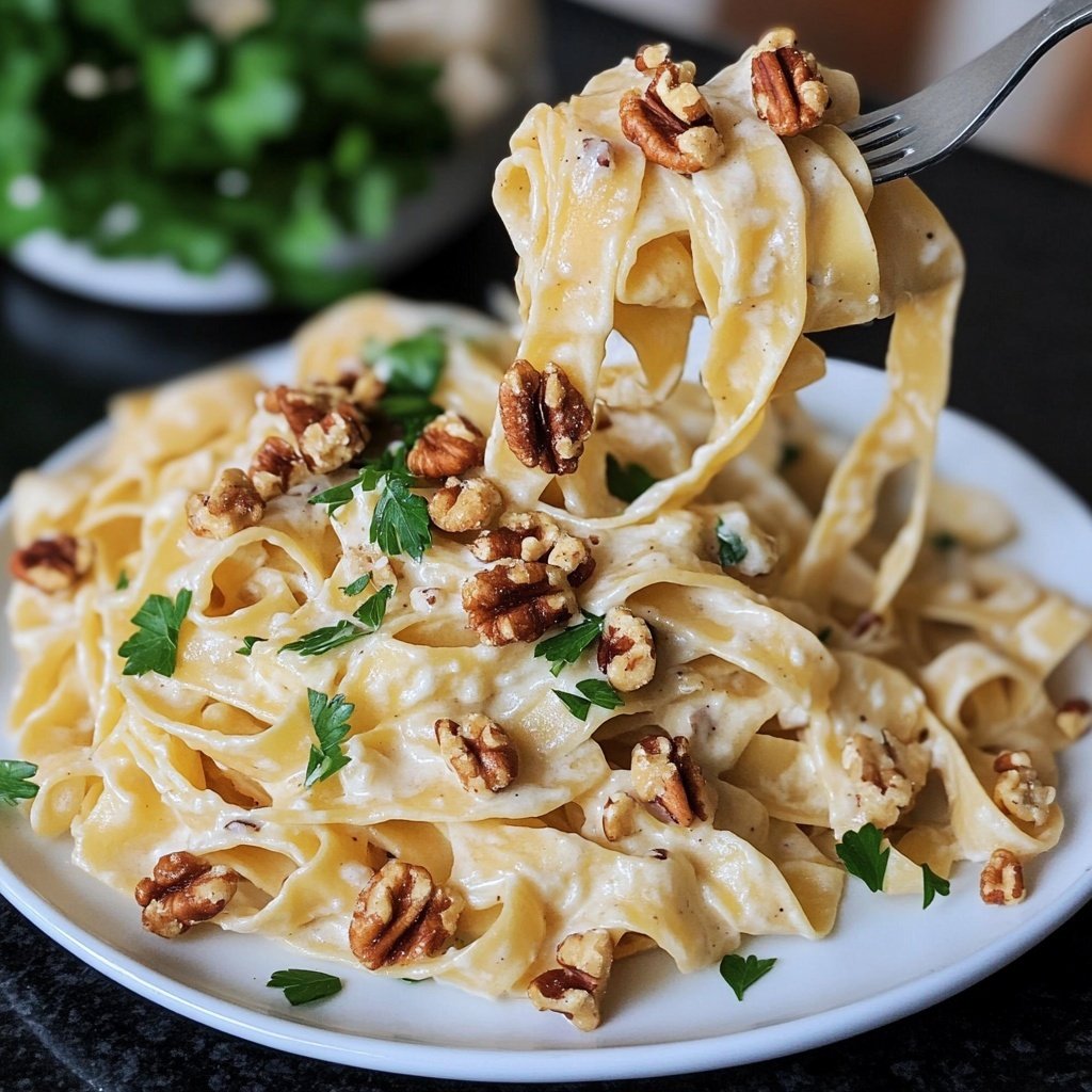Tagliatelle mit Walnüssen