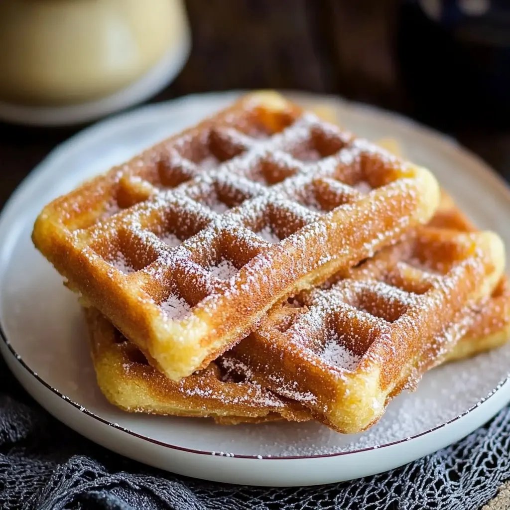 Churro-Waffeln