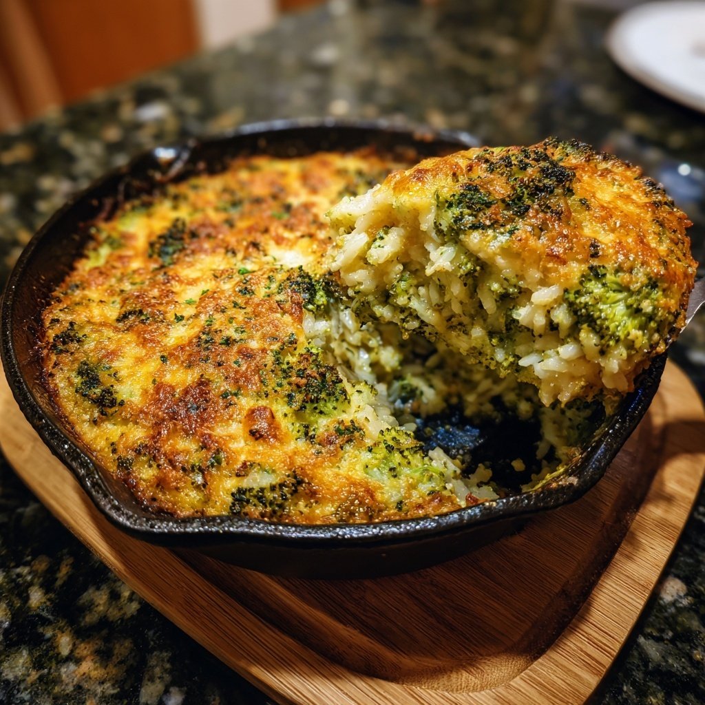 Brokkoli Reis Auflauf