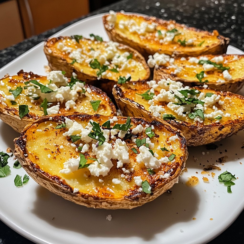 Ofenkartoffeln mit Feta