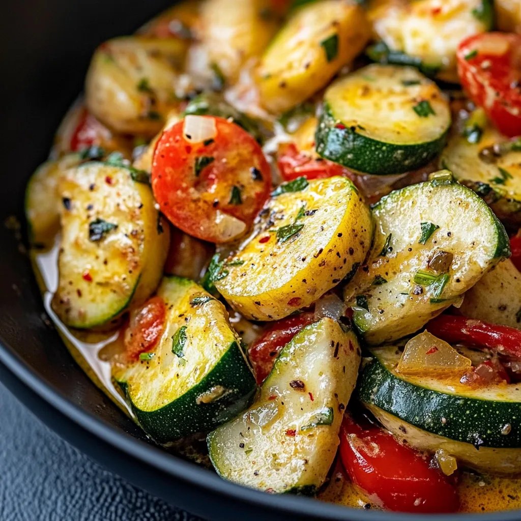 Paprika-Zucchini-Sahne-Hähnchen