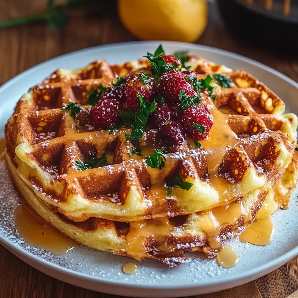 Keto-Waffeln ohne Mehl & Zucker